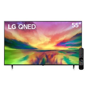 Smart TV LG QNED 55” 4K con ThinQ AI α7 55QNED80SRA