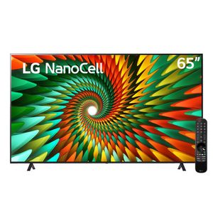 Smart TV LG NanoCell 65" Ultra HD AI ThinQ 65NANO77SRA