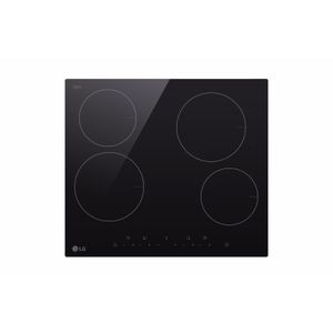 Anafe Vitrocerámico De 4 Hornallas LG CBEZD2414B Color Negro