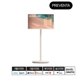 PREVENTA Smart TV Portatil LG StanbyME 27ART10AKPL 1080p 27 pulgadas