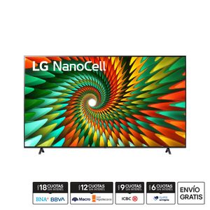 Smart TV 55" NANO77 Nanocell Ultra HD AI ThinQ LG