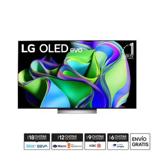 Smart TV 65” OLED evo C3 4K con ThinQ AI LG