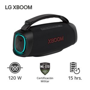 PARLANTE PORTÁTIL XBOOM GO XG8T │ 60W + 60W │ IP67 │CERTIFICACIÓN MILITAR MIL-STD-810