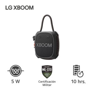 PARLANTE PORTÁTIL XBOOM GO XG2T│5 W │ IP67 │ SOUND BOOST