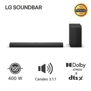 BARRA DE SONIDO S70TY │ 400 W │ 3.1.1 CH │ DOLBY ATMOS