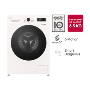 LAVARROPAS CARGA FRONTAL DE 6,5 KG WM65GWVFS6 │ BLANCO │ INVERTER DIRECT DRIVE │STEAM