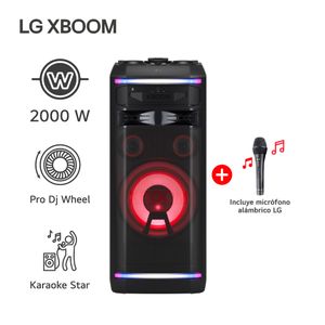 Torre de Sonido XBOOM OK99M │ 2000 W │Multi Bluetooth │ Funciones de karaoke