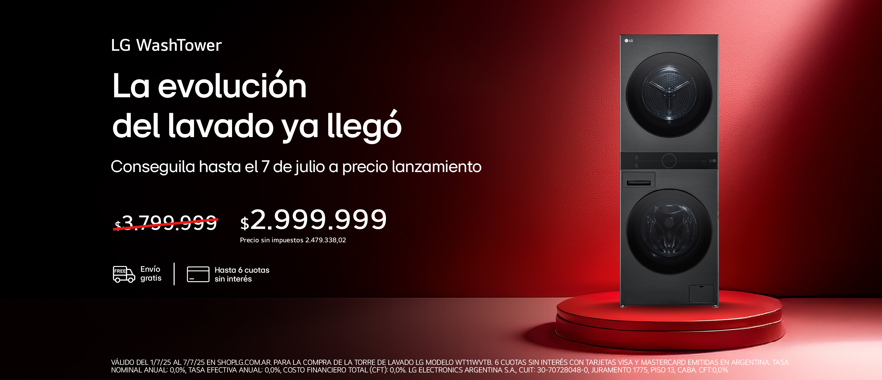Preventa Torre de Lavado LG
